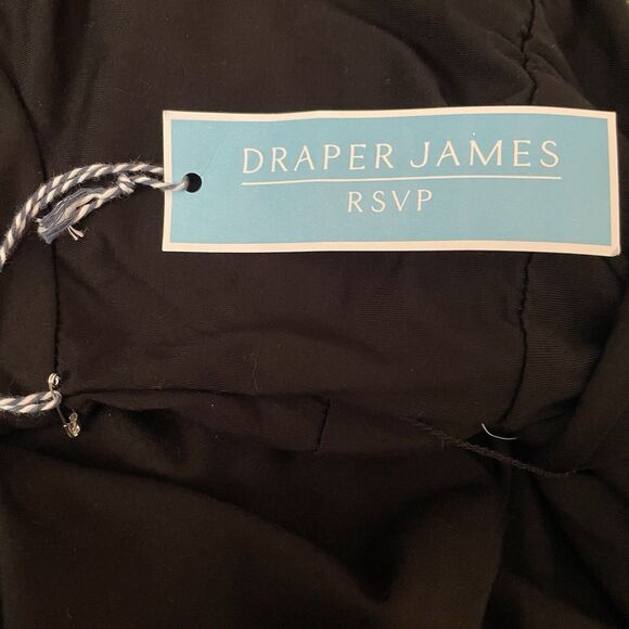 NEW Draper James RSVP Knit Wrap Dress Black Half Sleeve V-Neck Plus Size 2X NWT - Picture 13 of 14
